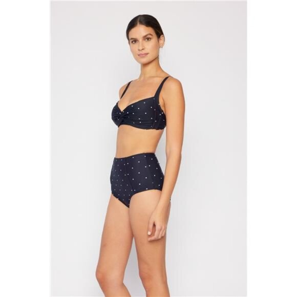 NWT Marina West Swim Take A Dip Twisted High-Rise Bikini Set, Removable Pads - Picture 6 of 6